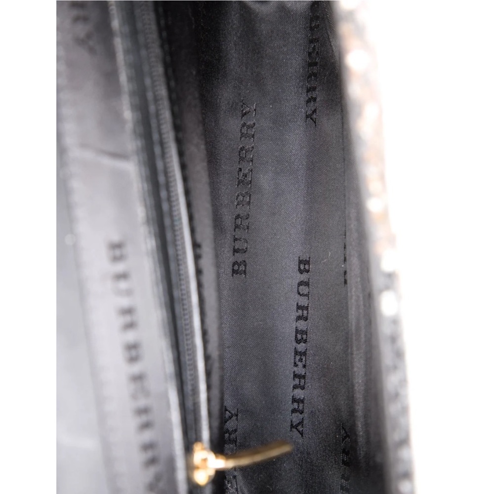 VINTAGE Burberry Tweed Crossbody Bag - Picture 4 of 10